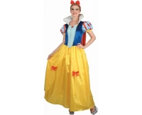 Role play-set for adult Snow Princess (headband, dress,), size S